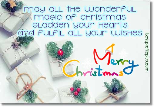 christmas wish to friends