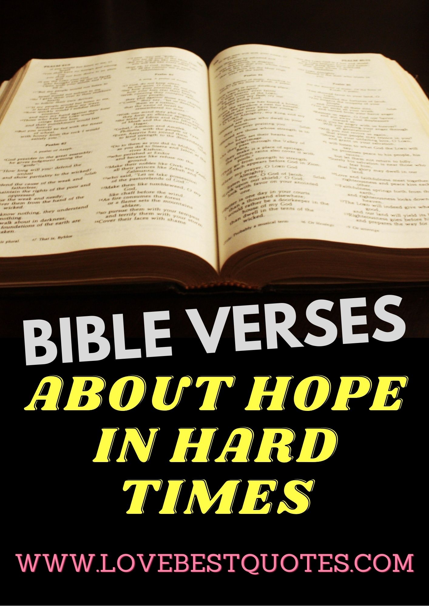 21 best bible verses about hope during hard times