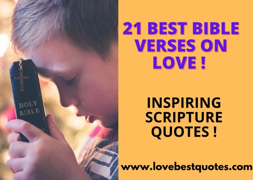 21 best bible verses on love