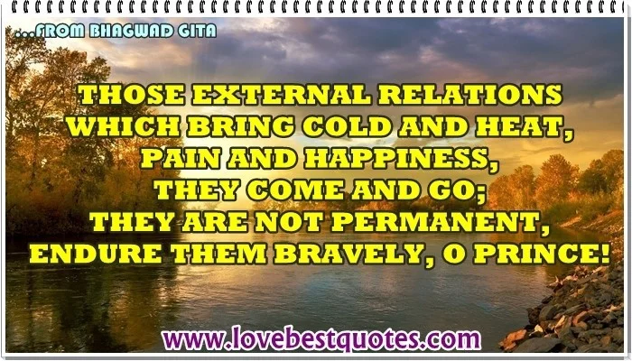 21 best bhagwad gita quotes on Friendship, Love and Life