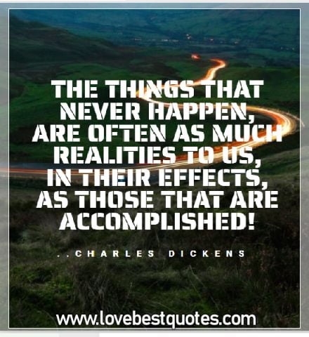 the best quotes of Charles Dickens on love and life