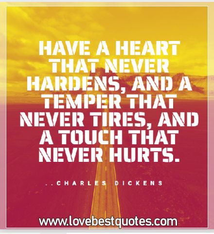 the best quotes of Charles Dickens on love and life