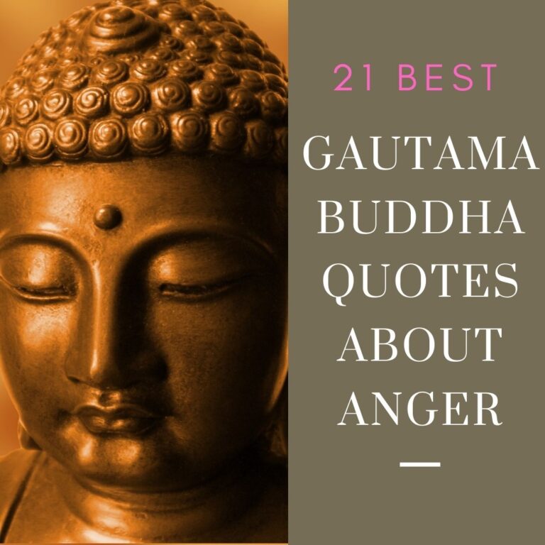 21 Best Gautama Buddha Quotes About Anger | Gautama Buddha Quotes About ...